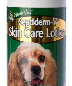 Furly's Pet Supply NaturVet SeptiDerm Skin Care Lotion For Cats And Dogs