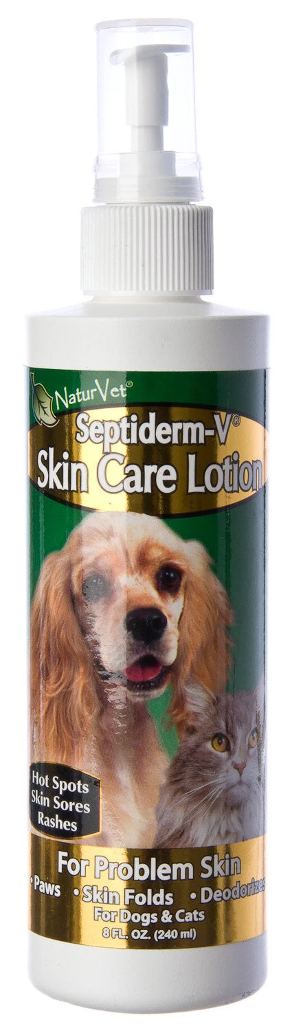 Furly's Pet Supply NaturVet SeptiDerm Skin Care Lotion For Cats And Dogs 3 Furly's Pet Supply NaturVet SeptiDerm Skin Care Lotion For Cats And Dogs