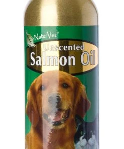Furly's Pet Supply NaturVet Unscented Salmon Oil Supplement For Cats And Dogs