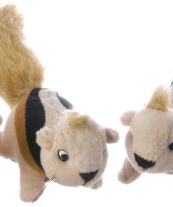 Furly's Pet Supply Kyjen Hide-a-Squirrel Replacement Squirrel 3-Pack Dog Toys