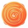 Furly's Pet Supply Kyjen Slow Feeder Coral Orange Dog Bowl