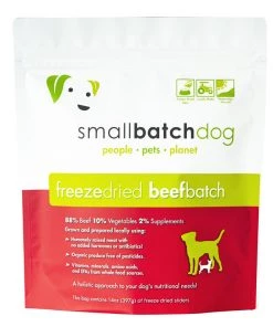 SmallBatch Freeze-Dried Beef Sliders Dog Food