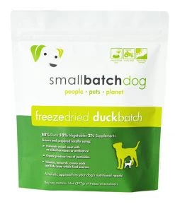 SmallBatch Freeze-Dried Duck Sliders Dog Food