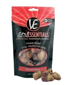 Vital Essentials Freeze-Dried Chicken Hearts