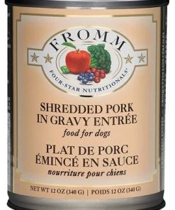 Fromm Four Star Shredded Pork Canned Dog Food
