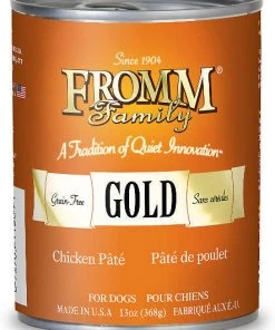 Fromm Gold Chicken Pate Canned Dog Food 12.2oz