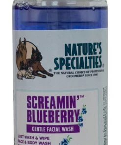 Furly's Pet Supply Nature's Specialties Screamin Blueberry Facial Wash Dog