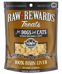 Northwest Naturals 100% Bison Liver Treats Dog