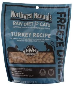 Northwest Naturals Turkey Recipe Freeze-Dried Cat Food