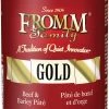 Fromm Gold Beef & Barley Pate Dog Food Can 12.2oz