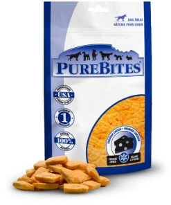 Furly's Pet Supply PureBites Freeze Dried Cheddar Cheese Dog Treats