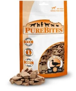 Furly's Pet Supply PureBites Freeze Dried Duck Treats