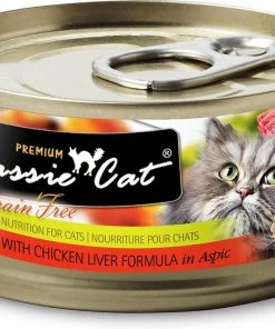 Fussie Cat Chicken & Liver Canned Food