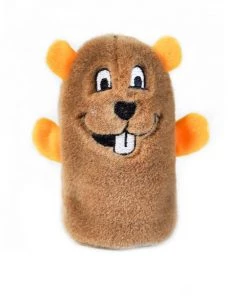 Furly's Pet Supply Zippy Paws Beaver Dog Toy