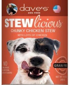 Furly's Pet Supply Dog Dave's Stewlicious Chunky Chicken Stew