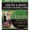 Furly's Pet Supply Dave's Beef And Rice Canned Dog Food 2 Furly's Pet Supply Dave's Beef And Rice Canned Dog Food