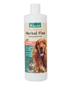 Furly's Pet Supply NaturVet Herbal Flea Shampoo For Cats And Dogs
