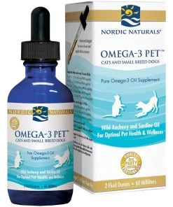 Nordic Naturals Omega-3 Pet Cats & Small Breed Dog