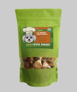 Furly's Pet Supply Dog Lucky's Lip Smackin Liver Biscuits