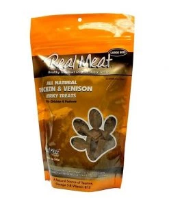 The Real Meat Company Real Meat Chicken And Venison Jerky