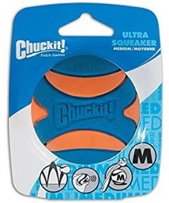 Furly's Pet Supply Chuckit Squeaker Ball Medium