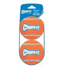 Furly's Pet Supply Dog Chuckit Tennis Balls XL 2 Packs