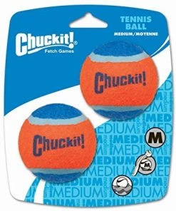 Furly's Pet Supply Chuckit Tennis Ball Medium 2 Pack Dog