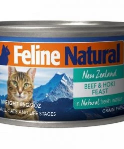 Feline Natural Beef & Hoki Cat Food Can