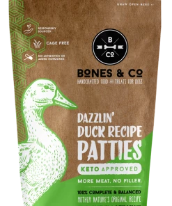 Bones & Co Frozen Duck Dog Food