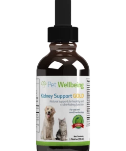Pet Wellbeing Kidney Support Gold Dog