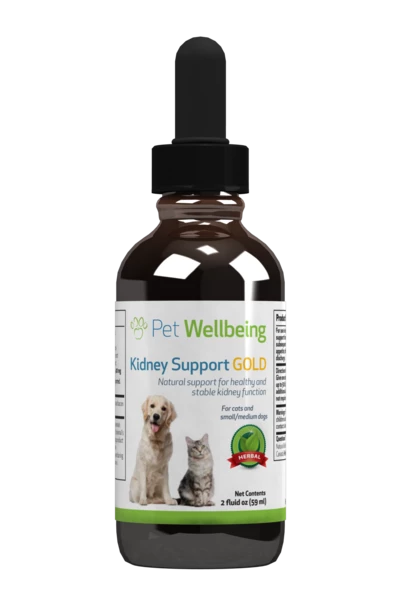Pet Wellbeing Kidney Support Gold Dog 3 Pet Wellbeing Kidney Support Gold Dog