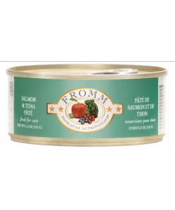Food & Treats Fromm Salmon & Tuna Pate Canned Cat Food 5.5oz