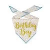 New Arrivals Paisley Paw Birthday Boy Glitter Bandana