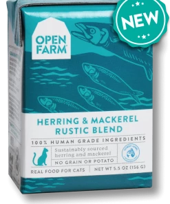 Food & Treats Open Farm Herring & Mackerel Rustic Blend 5.5 Oz
