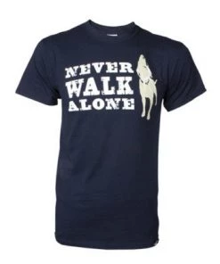 Dog Is Good New Arrivals Never Walk Alone, Unisex T-shirt