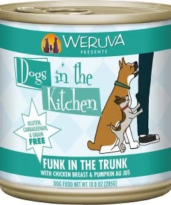 Weruva Funk In The Trunk With Chicken Breast & Pumpkin Canned Dog Food 10oz