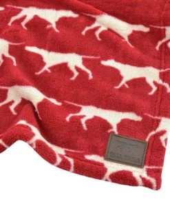 Tall Tails Red Icon Dog Blanket