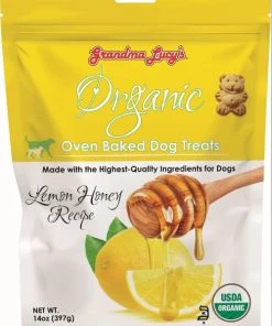 Grandma Lucy's Baked Organic Lemon Honey Treats Dog
