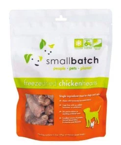 Smallbatch Freeze-Dried Chicken Heart Treat 3.5oz