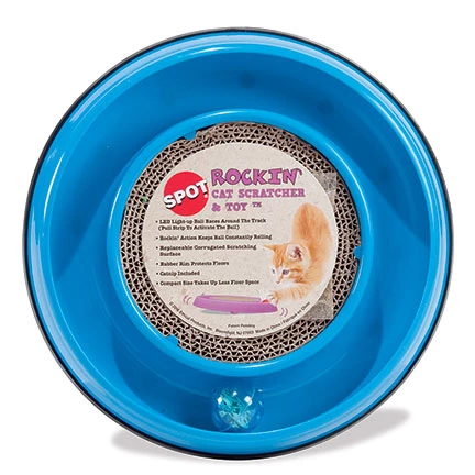 Interactive Toys Spot Rockin' Cat Scratcher & Toy 5 Interactive Toys Spot Rockin' Cat Scratcher & Toy