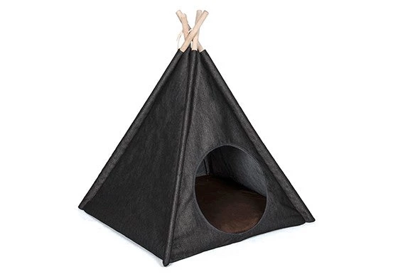 Dog Pet PLAY Teepee Denim