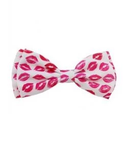Huxley & Kent Harvey Dog Bow Tie Collar Attachment - Kisses