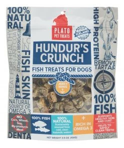 Dog Plato Hundur's Crunch Mini Fish Treats
