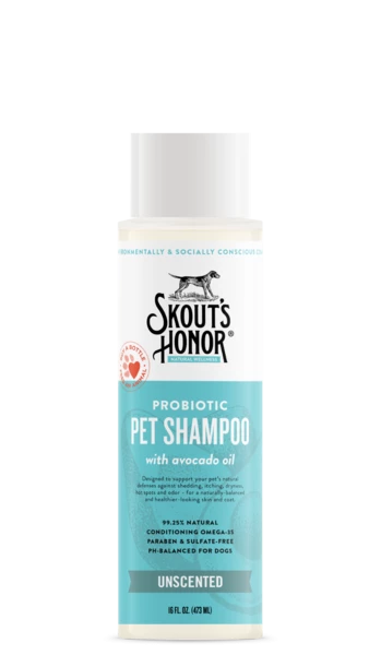 Dog Skout's Honor Probiotic Shampoo Unscented 3 Dog Skout's Honor Probiotic Shampoo Unscented
