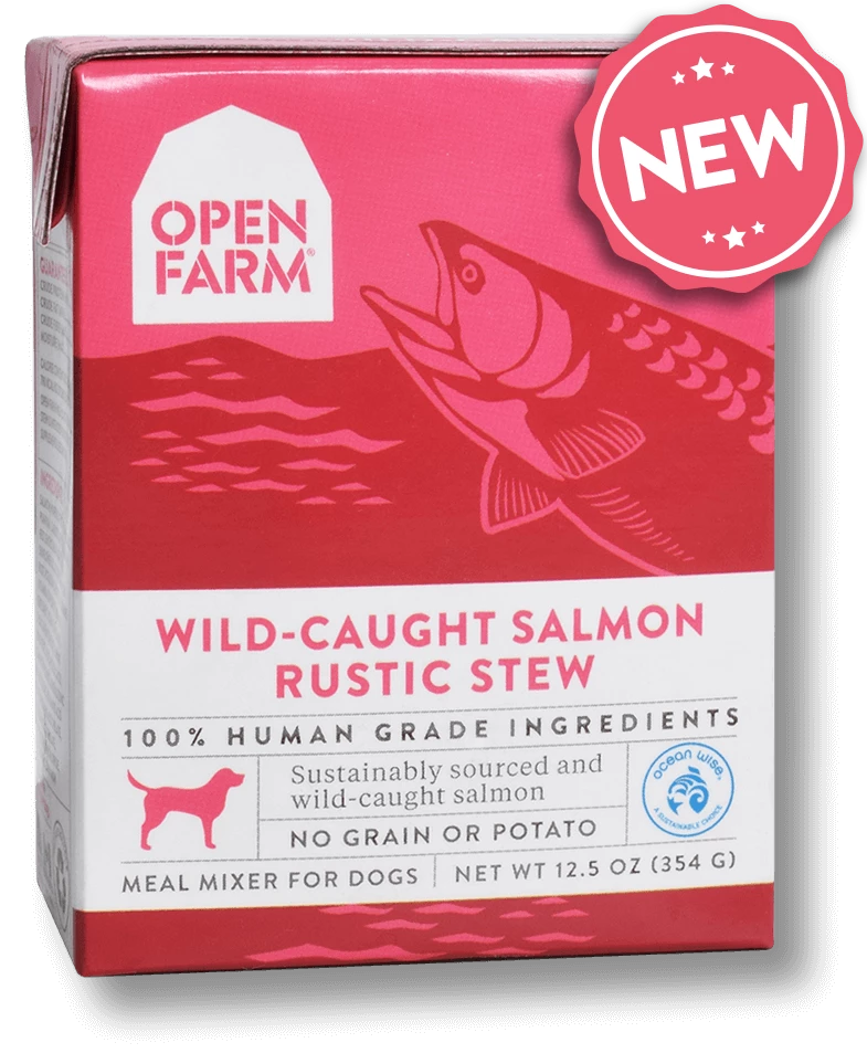 Open Farm Wild-Caught Salmon Rustic Stew 12.5oz 3 Open Farm Wild-Caught Salmon Rustic Stew 12.5oz