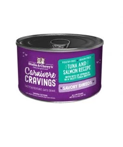 Furly's Pet Supply Food Stella & Chewy's Tuna & Salmon Savory Shreds Can