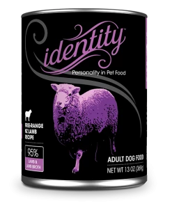 Identity Pet Nutrition Identity 95% Free-Range NZ Lamb Wet Dog Food 13oz