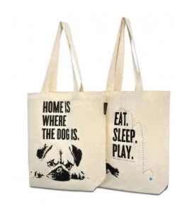 Furly's Pet Supply New Arrivals Pug Tote Bag
