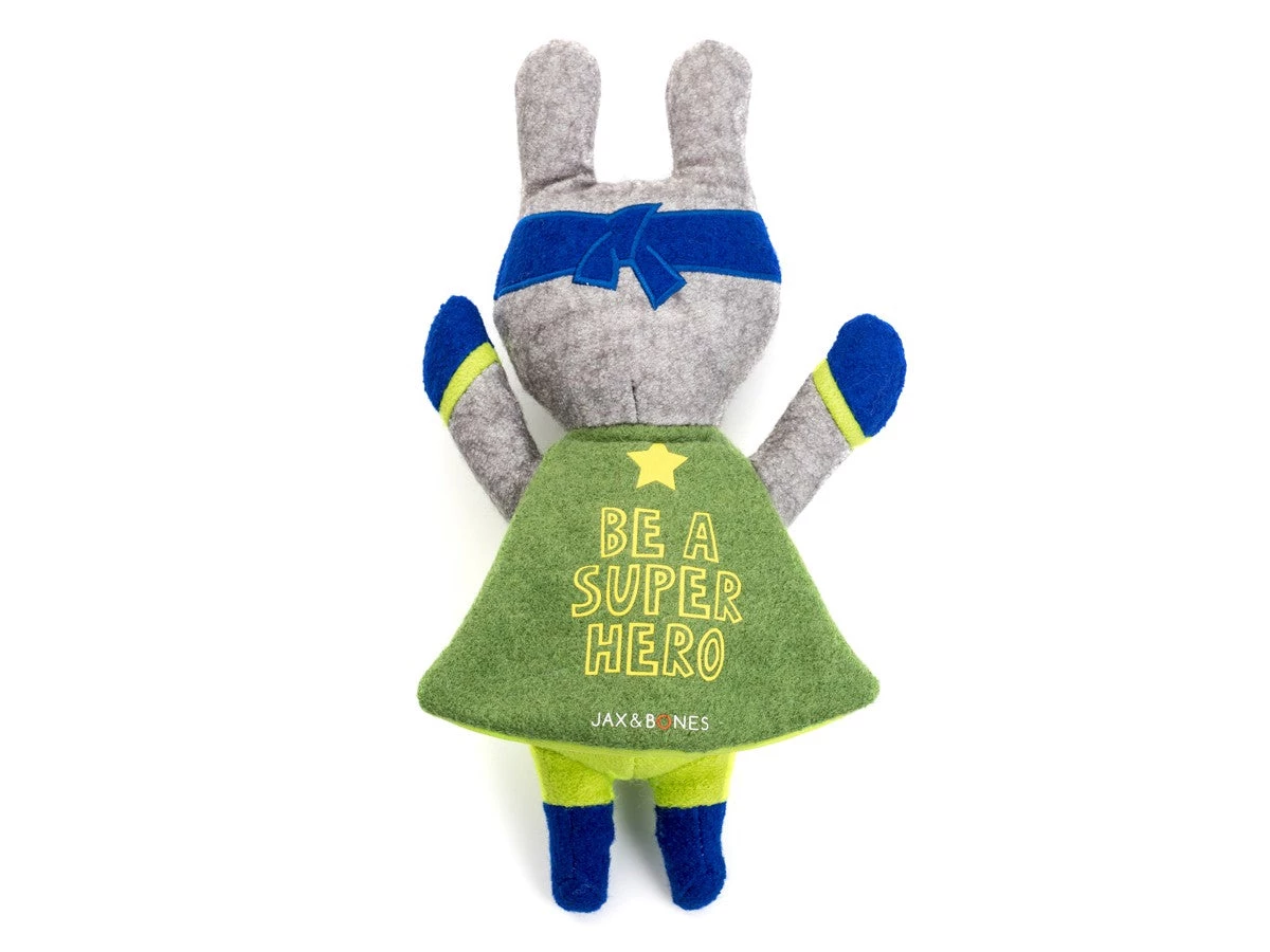 Jax & Bones Jump Jax Rabbit Woolie Dog Squeaker Toy 4 Jax & Bones Jump Jax Rabbit Woolie Dog Squeaker Toy