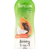 Furly's Pet Supply Dog TropiClean Papaya Plus Two In One Shampoo